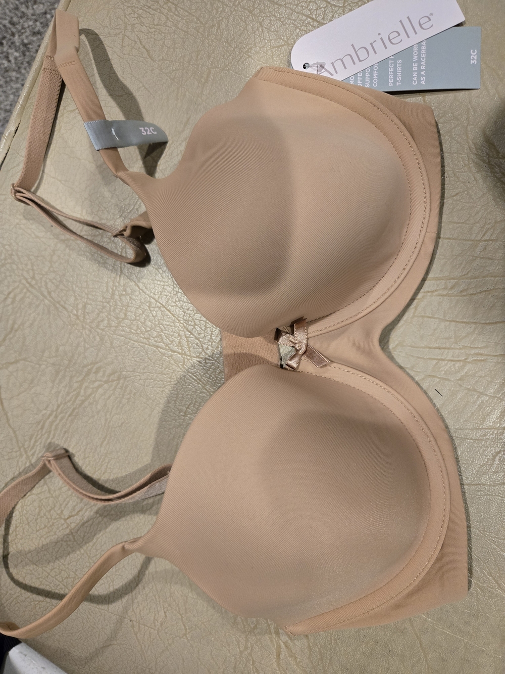 Ambrielle Nude T-Shirt Bra - Smooth Everyday Support